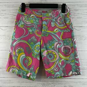 Lilly Pulitzer Printed Resort Fit Bermuda Shorts Size 0